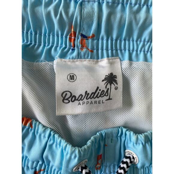 BOARDIES APPAREL Men’s Medium Yoga Poses Mesh Swim Shorts Quick Dry Drawstring - Picture 6 of 15